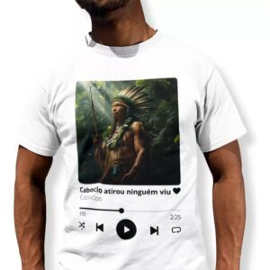 camiseta música caboclo